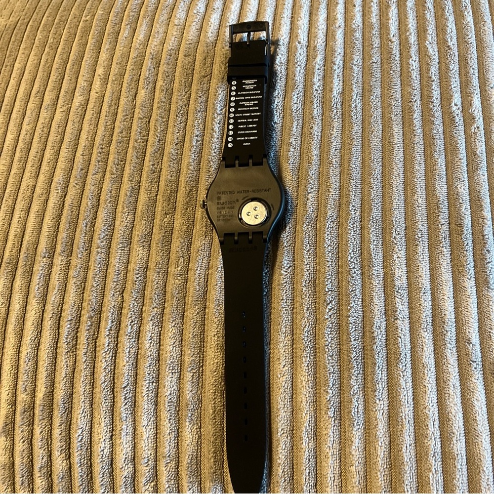 Swatch Special 2017 - SUOZ244 - Broadway -Greetings from NwOT York - NUOVO - Picture 6 of 7